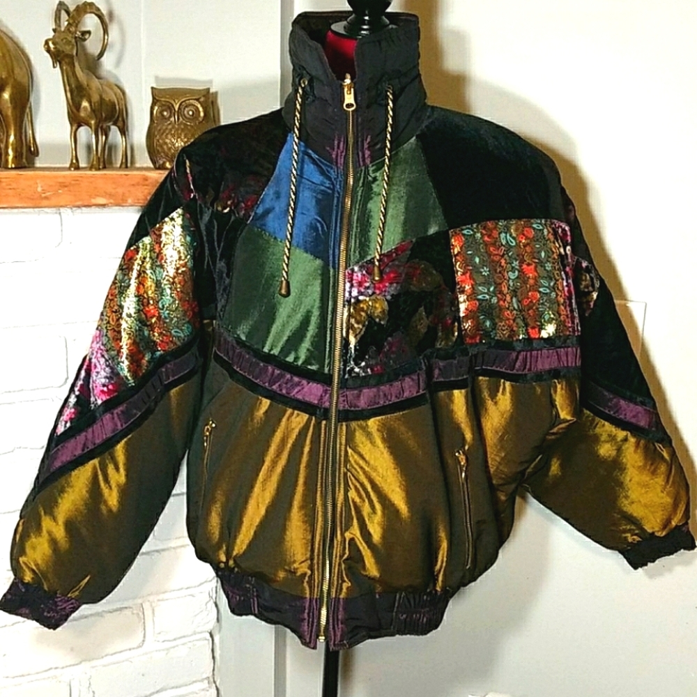 Hot Spices Reversible Jacket Rare Retro 1980s